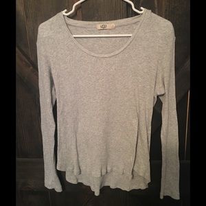 Grey UGG long sleeve top